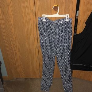 Printed pants from Hollister